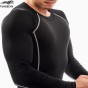 TUNSECHY Brand Long Sleeve T-Shirt Men Round Collar Compression Tight T-Shirt Wholesale And Retail Free Transportation