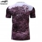 Fashion Brand Male 3D Digital Printing Trees Mens Short Sleeve T-Shirt Bodybuilding Compression Tights Round Collar T-Shirt