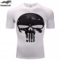 TUNSECHY 3D Printing Compression Short Sleeve T-Shirt Man Join Your Strong And Handsome Male Skeleton Skeleton T-Shirt