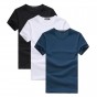 Pioneer Camp Pack Of 3 Promoting Short Sleeve T-Shirt Men Brand Clothing Summer Solid T Shirt Male Casual Tees