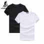 Pioneer Camp 2-Pack Promoting Tshirt Men Brand-Clothing Short Sleeve Solid T-Shirt Male Casual Tshirt Fashion Mens