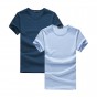 Pioneer Camp 2-Pack Promoting Tshirt Men Brand-Clothing Short Sleeve Solid T-Shirt Male Casual Tshirt Fashion Mens