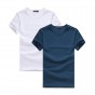 Pioneer Camp 2-Pack Promoting Tshirt Men Brand-Clothing Short Sleeve Solid T-Shirt Male Casual Tshirt Fashion Mens