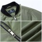 Pioneer Camp New Arrival Bomber Jacket Men Brand Clothing Casual Spring Pilot Outerwear Male Quality Black Army Green AJK803114