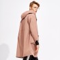 Pioneer Camp New Arrival Long Trench Coat Men Brand Clothing Hooded Fashion Women Men Solid Trenchcoat Male AFY803119