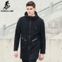 Pioneer Camp 2018 New Spring Long Jacket Coat Men Brand Clothing Fashion Windbreak Jacket Male Top Quality Overcoat AJK707004