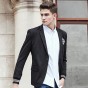 Pioneer Camp New Style Suit Blazer Men Brand Clothing Top Quality Black Male Suit Jacket Fashion Slim Fit Men Suit 699076