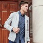 Pioneer Camp Brand Clothing Blazer Men High Quality Fashion Casual Blazer Masculino Slim Fit Designer Comfort Suit Men 699075