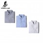 Pioneer Camp New Autumn Casual Shirt Men Famous Brand-Clothing Solid Long Sleeve Shirt Male Quality 100% Cotton ACC705119