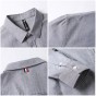 Pioneer Camp New Autumn Casual Shirt Men Famous Brand-Clothing Solid Long Sleeve Shirt Male Quality 100% Cotton ACC705119