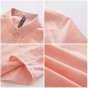 Pioneer Camp Short Sleeve Shirt Men Brand Clothing Solid Summer Shirt Male Top Quality Grey Pink Casual Shirt ADC705084