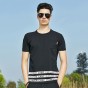 Pioneer Camp.2018 New Fashion Summer Mens T Shirt Short Sleeve Black O-Neck Cotton T-Shirt Brand Clothing Casual 622053
