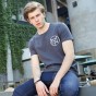 Pioneer Camp New Fashion Short Summer Mens T Shirt Cotton Men Clothing Elasticity Comfortable Breathable T Shirt For Youth