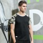 Pioneer Camp New Camouflage T Shirt Men Brand Clothing Fashion Patchwork T-Shirt Male Top Quality 100% Cotton Tshirt ADT705072