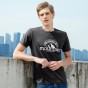 Pioneer Camp Fashion Printed Quick Drying T-Shirt Men Brand Clothing Casual Summer Short T Shirt Male Fast Dry Tshirt ADT702218