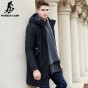 Pioneer Camp 2018 New Arrival Autumn Winter Jacket Men Brand Clothing Cotton Thick Long Coat Male Quality Fashion Parkas Men