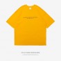 INFLATION 2018 New Arrivals Spring Summer Letters Printed Funny T-Shirt Man Brand Crewneck Basic Cotton Top Tees 8269S