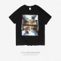 INFLATION Summer Style 2018 Graphic Print Men Music T Shirts Cotton Short Sleeve O-Neck Tee Shirt Hip Hop Rap Men T-Shirt 8255S