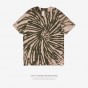 INFLATION Tie Dyed Short Sleeve T-Shirt Fashion Men Streetwear Brand Cotton T-Shirt 2018 Summer Tops &Amp; Tees 8113S