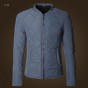 2018 New Arrival Autumn Winter Men'S Jackets Solid Fashion Cotton Coats Male Casual Slim Stand Collar Jacket Outerdoor Overcoat