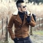 Winter Leather Jackets Men Faux Fur Coats Men'S Leather Jacket Casual Motorcycle Leather Jacket Thicken Overcoat For Man 2017