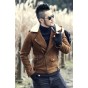 Winter Leather Jackets Men Faux Fur Coats Men'S Leather Jacket Casual Motorcycle Leather Jacket Thicken Overcoat For Man 2017