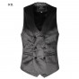 2018 New Winter Men'S Double Breasted Velvet Vest Men Cotton Slim Casual Brand Design European Style Suit Vest Waistcoat Solid