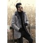 2018 Winter New Warm Wool Fur Leather Garment Casual Faux Fur Coat &Amp; Jacket Men'S Brand Clothing Light Grey Long Leather Jacket