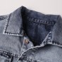 2017 Spring New Light Blue Retro Washed Mens Denim Jacket Coat Casual Denim Jacket Brand Clothing F2182