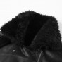 2017 New Winter Wool Fur Male Brand Motorcycle Leather Jackets Men Black Imitation Leather Fur Coat Mens Leather Jackets &Amp; Coat