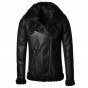 2017 New Winter Wool Fur Male Brand Motorcycle Leather Jackets Men Black Imitation Leather Fur Coat Mens Leather Jackets &Amp; Coat