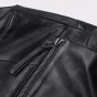 2018 Men New British Style Zipper Genuine Leather Jacket Sheepskin Top Quality Fashion Brand Design Men Leather Jacket Casual