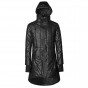 Men British Style Black Long Removable Hooded Warm Thick Coat Metrosexual Man Cotton New Design Winter Outwear Coat Slim Fashion