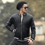 2018 Men Winter Cotton Warm Thick Slim Coat Men Padded Baseball Sense Of Technology Silver Fold Sleeve Casual Zipper Brand Coat