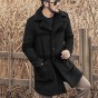 MIX MAN Mens Wool Coats &Amp Jackets Winter Cashmere Jacket Man Long Overcoat Turn-Down Collar Casual Woolen Coat