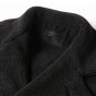 MIX MAN Mens Wool Coats &Amp Jackets Winter Cashmere Jacket Man Long Overcoat Turn-Down Collar Casual Woolen Coat