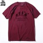 THE COOLMIND Casual Short Sleeve Evolution Of Muscel Men T Shirt 100 Cotton O-Neck Knitted Men T-Shirt Tops Men Tee Shirt