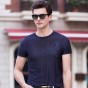 Brother Wang Brands 2018 Summer New Mens Casual T-Shirt Fashion Printing Slim Short-Sleeved T Shirt Male Tops Clothes