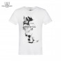 HELLEN&WOODY Mens Fashion 2020 Short-Sleeved Clothing New 100% Cotton Letter Print Clothing Vintage T-shirt