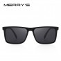 MERRY'S DESIGN Men Polarized Rectangle Sunglasses 100% UV Protection S'8296