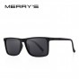 MERRY'S DESIGN Men Polarized Rectangle Sunglasses 100% UV Protection S'8296