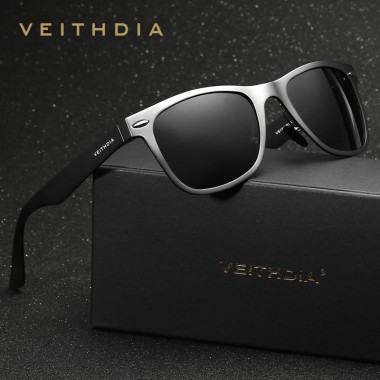 VEITHDIA Brand Designer Aluminum Magnesium Men's Mirror Sun Glasses Eyewear Accessories Sunglasses For Women gafas oculos de sol