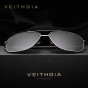 VEITHDIA Brand Men's Vintage Sunglasses Square Polarized UV400 Lens Eyewear Accessories Male Sun Glasses For Men/Women V2495