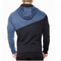 NANHSA Men Gyms Hoodies Gyms Fitness Bodybuilding Sweatshirt Crossfit Zipper Sportswear Male Workout Hooded Thick Jacket