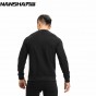 NANSHA Brand Men Gyms Hoodies Long Sleeve Clothing Men Pullover Letter Print Casual Sweatshirt Muscle Men's Slim Fit Sportswear