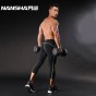 NANSHA Brand Men's Compression Cropped Trousers Base Layer Fitness Joggers Pants  Leggings Workout Finess Gyms Tights Sportswear