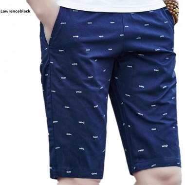 Lawrenceblack Brand Men's Shorts Summer Mens Beach Shorts Cotton Casual Male Shorts Homme Bermuda Masculina Plus Size 5XL 979