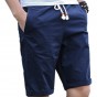 New Shorts Men Summer Cotton Casual Shorts Elastic Sea Boardshorts Surfings Solid Short Men's Fashion Wear Plus Size M-5Xl 254