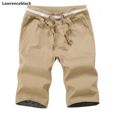 Lawrenblack Brand 2018 Male Shorts Plus size Boardshorts Casual Summer Shorts Mens Short Pants With Pocket Drop Shipping 999