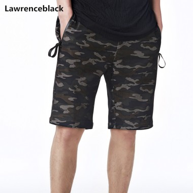 Lawrenceblack Brand 2018 Summer Mens Jogger Shorts Slimming Men Bodybuilding Short Pants Male Fitness Elastic Waist Bottoms 1045